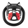 Cage Puppy 4.5 x 3.2 cm Noir-Rouge