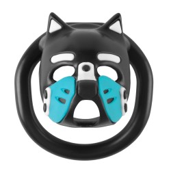 Cage Puppy 4.5 x 3.2 cm Noir-Bleu