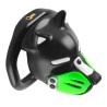 Cage Puppy 4.5 x 3.2 cm Noir-Vert
