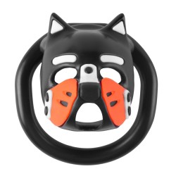Cage Puppy 4.5 x 3.2 cm Noir-Orange