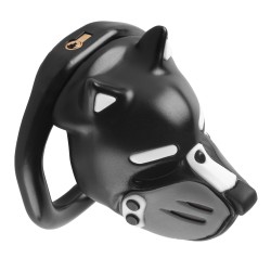 Cage Puppy 4.5 x 3.2 cm Noir-Gris