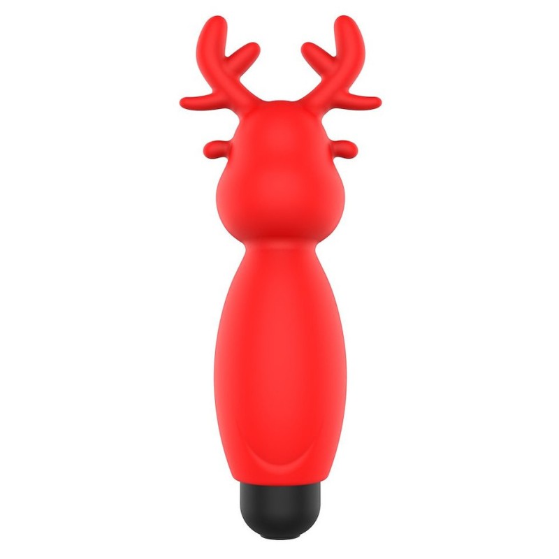 Mini vibro Chrismasrein 7 x 2.1 cm