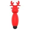 Mini vibro Chrismasrein 7 x 2.1 cm