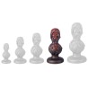 Plug Skullis L 16.5 x 7.5 cm Rouge-Noir