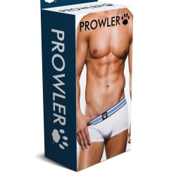 Boxer Trunk Prowler – Blanc & Bleu
