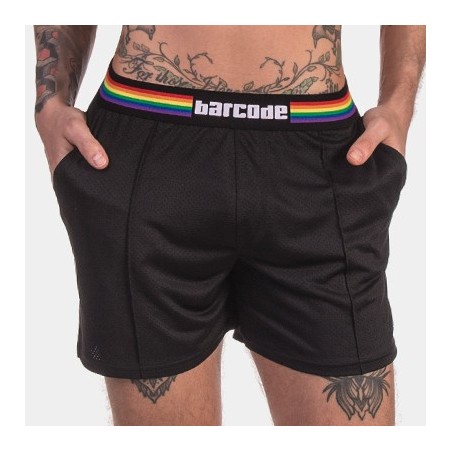 Short Barcode Pride Noir