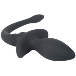 Plug Queue de chien vibrant Puppy Swing – Noir