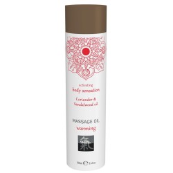 Huile de Massage Warming – Coriandre & Bois de Santal – 100 ml