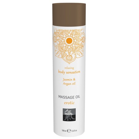 Huile de Massage Erotic – Jasmin & Argan – 100 ml