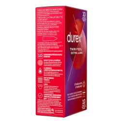 Préservatifs Durex Thin Feel Extra Lube – x10