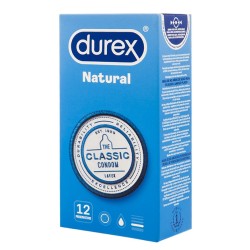 Préservatifs Durex Natural Plus – x12