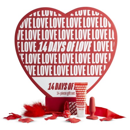 Coffret Cœur 14 Jours – 14 Accessoires