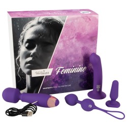 Coffret Sextoys Feminine – 4 Accessoires – Violets