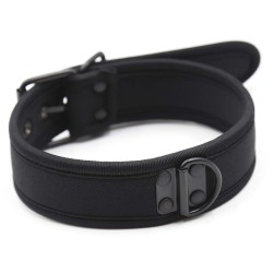 Collier en néoprène – Noir