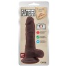 Gode Réaliste Flatterer – 14 x 4 cm – Marron