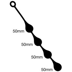 Boules Anales Silicone Drops L – 50 x 5 cm