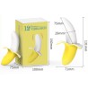 Gode Vibrant Hola Banana – 8 x 3 cm