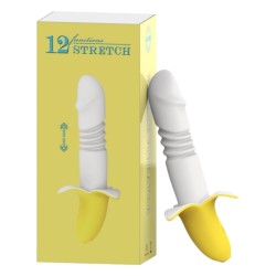 Gode à Poussée Banana Thrust – 13 x 3,3 cm