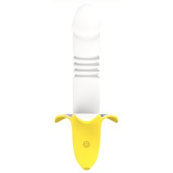 Gode à Poussée Banana Thrust – 13 x 3,3 cm