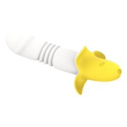 Gode à Poussée Banana Thrust – 13 x 3,3 cm