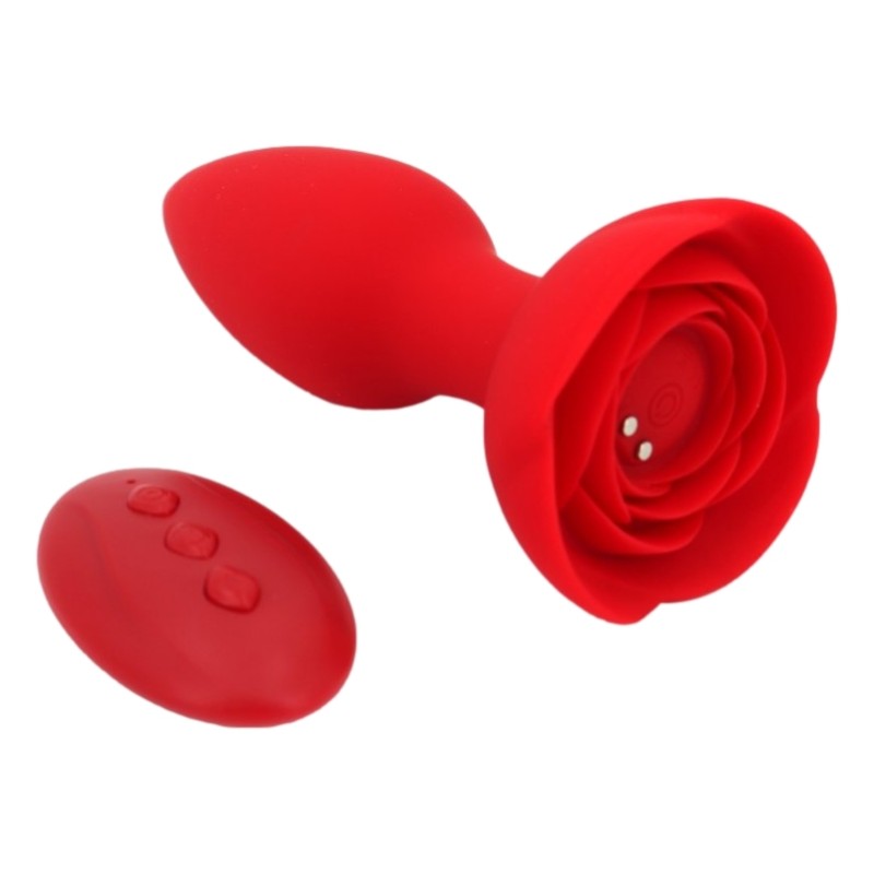 Plug Bijou Vibrant Rose – 10 x 4 cm