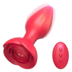 Plug Bijou Vibrant Rose – 10 x 4 cm