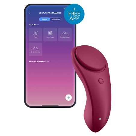 Stimulateur de Clitoris Sexy Secret – Panty Vibrator Satisfyer
