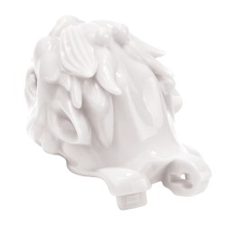 Cage de chasteté Dragon avec Grelot – Blanche