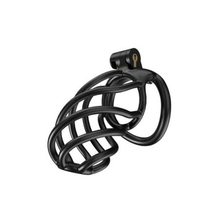Cage de chasteté Tortille L – Noire