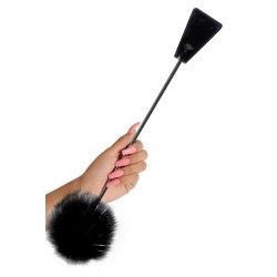 Cravache Feather Crop Noire 50 cm – Pipedream