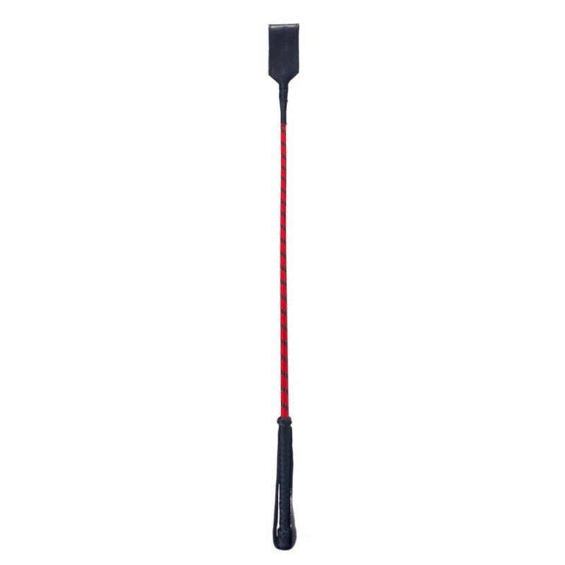 Cravache Slapper Crop Devil Sticks – 70 cm – Noir & Rouge