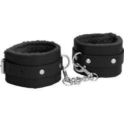 Menottes de poignet Plush – Noir