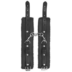 Menottes de poignet Plush – Noir