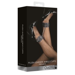 Menottes de chevilles Plush – Noir