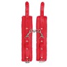 Menottes de poignet Plush – Rouge