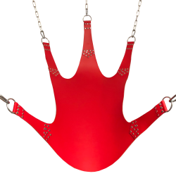 Sling en cuir 5 points d’attache – Rouge