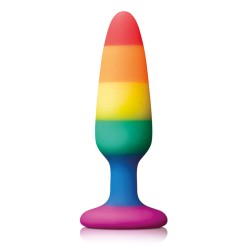 Plug en Silicone Rainbow – 10 x 2,8 cm