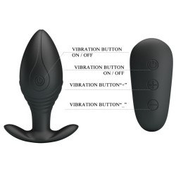 Plug Vibrant Regina Royal Pleasure Pretty Love – 8 x 3,4 cm