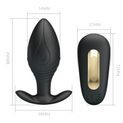 Plug Vibrant Regina Royal Pleasure Pretty Love – 8 x 3,4 cm